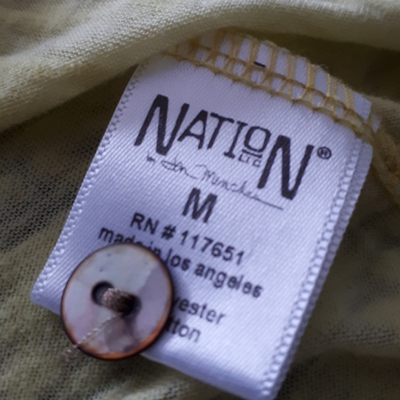 Nation yellow tshirt - Picture 6 of 6
